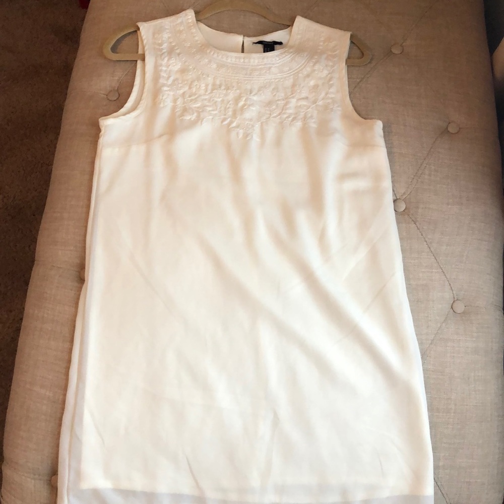 Forever 21 ivory short dress